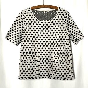 Anthropologie MOTH Sweater Polka Dot